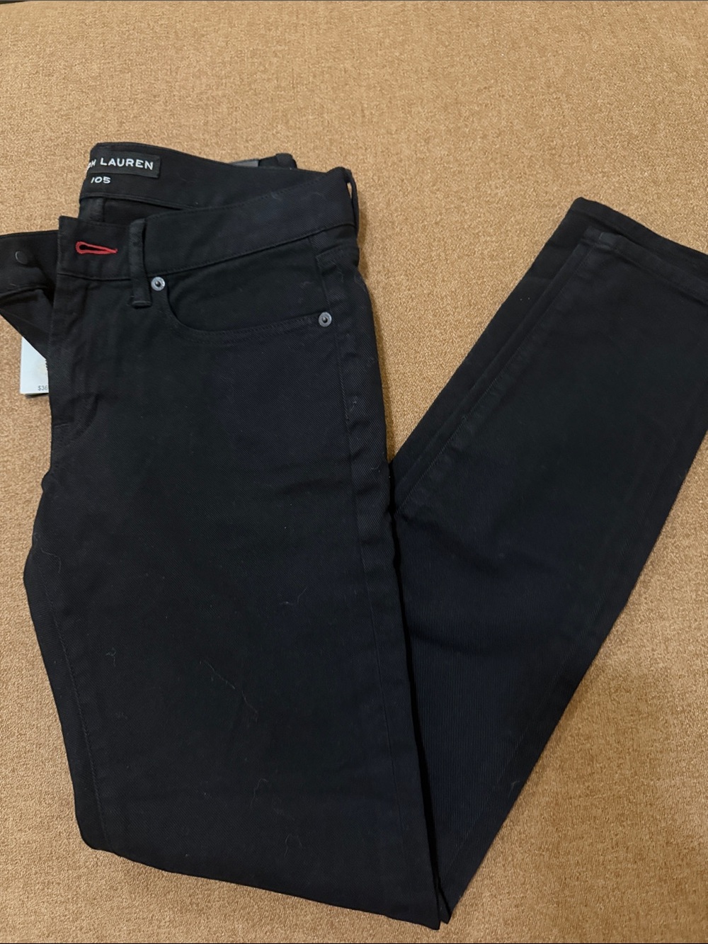 Ralph Lauren Black Label Black Ankle Skinny Jeans